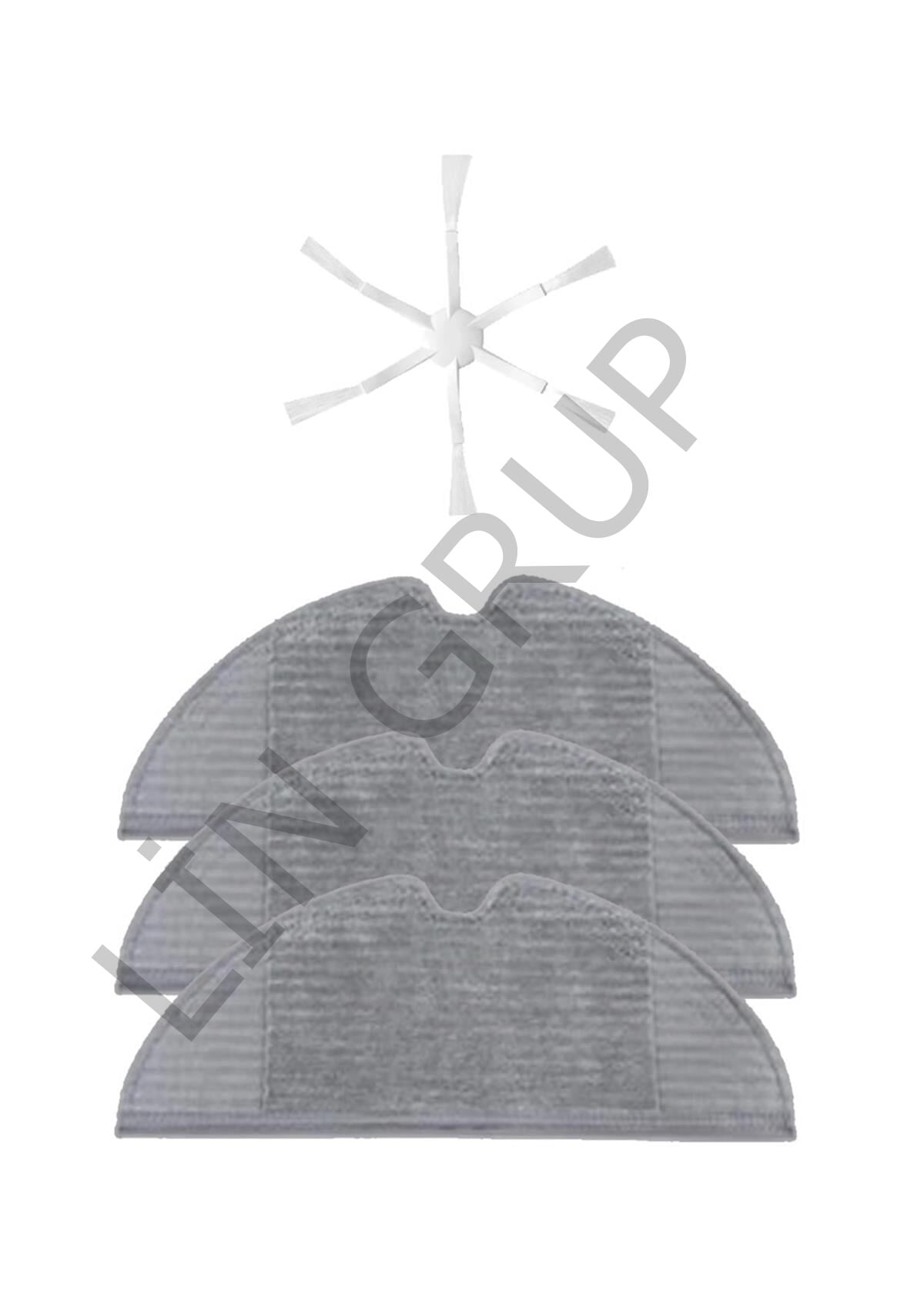 Xiaomi Vacuum Mop 2 (STYTJ03ZHM) Robot Süpürge Uyumlu 4'lü Yedek Parça Seti