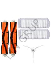 Xiaomi Vacuum Mop 2 Pro (MJST1SHW) Robot Süpürge Uyumlu 5'li Yedek Parça Seti