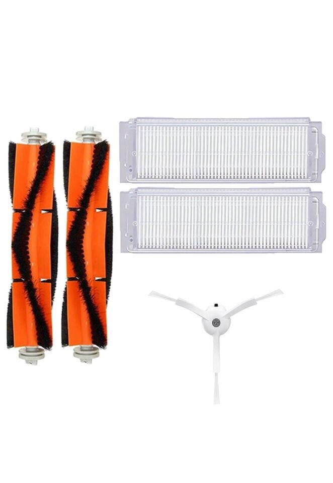 Xiaomi Vacuum Mop 2 Pro (MJST1SHW) Robot Süpürge Uyumlu 5'li Yedek Parça Seti