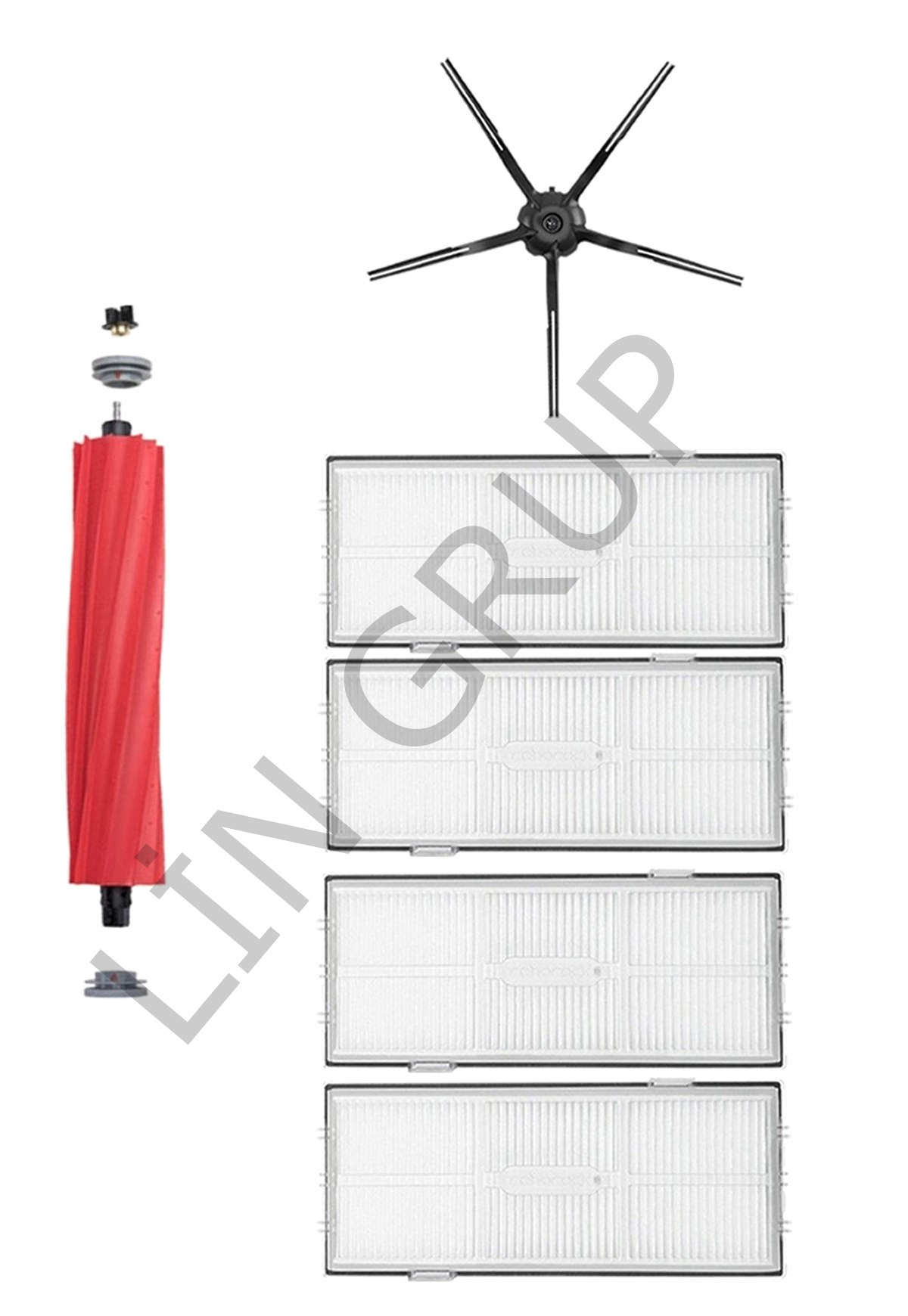 Roborock G10 Robot Süpürge Uyumlu 6'lı Yedek Parça Seti