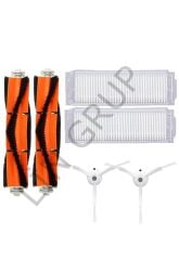 Xiaomi Vacuum Mop 2 Pro (MJST1SHW) Robot Süpürge Uyumlu 6'lı Yedek Parça Seti