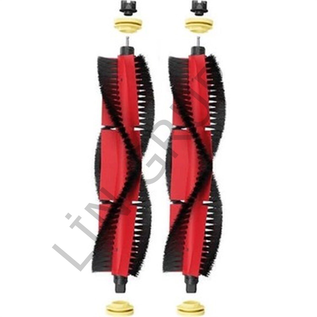 Roborock S6 Pure Robot Süpürge Uyumlu 2'li Ana Fırça- Yedek Parça Seti