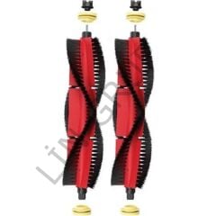 Roborock S6 Pure Robot Süpürge Uyumlu 2'li Ana Fırça- Yedek Parça Seti