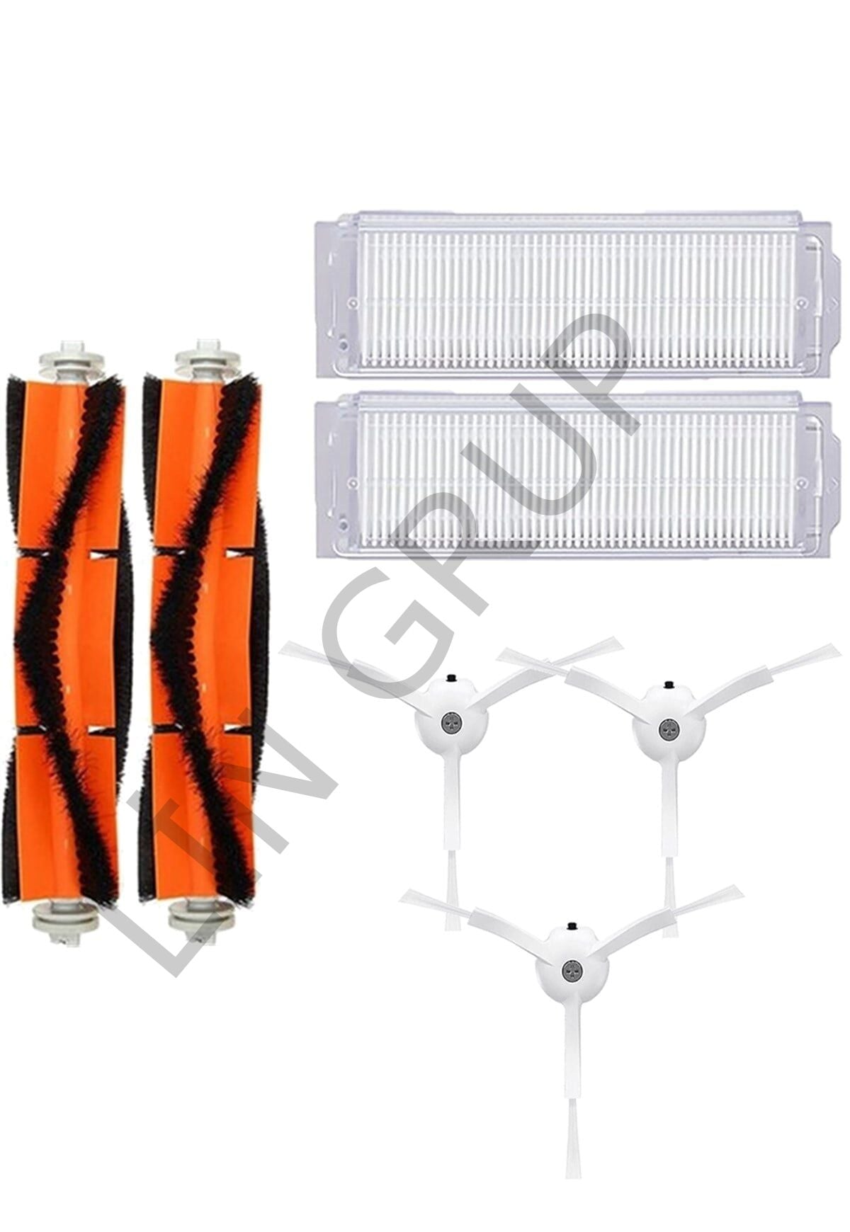 Xiaomi Vacuum Mop 2 Pro (MJST1SHW) Robot Süpürge Uyumlu 7'li Yedek Parça Seti