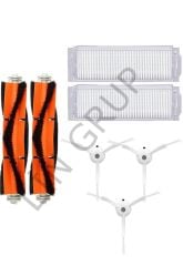 Xiaomi Vacuum Mop 2 Pro (MJST1SHW) Robot Süpürge Uyumlu 7'li Yedek Parça Seti