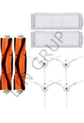 Xiaomi Vacuum Mop 2 Pro (MJST1SHW) Robot Süpürge Uyumlu 8'li Yedek Parça Seti