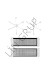 Xiaomi Trouver LDS Robot Süpürge Uyumlu 4'lü Yedek Parça Seti