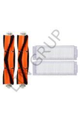 Xiaomi Vacuum Mop 2 Pro (MJST1SHW) Robot Süpürge Uyumlu 4'lü Yedek Parça Seti