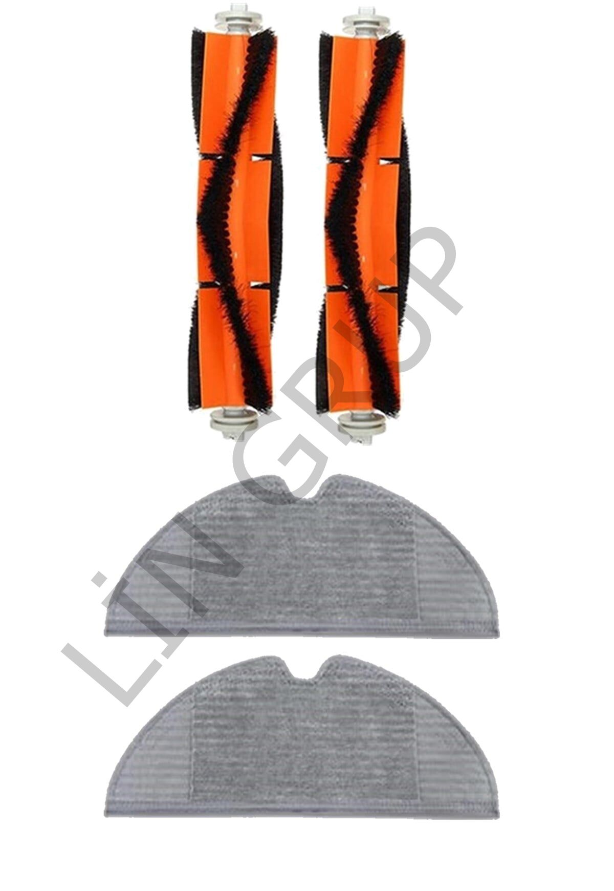 Xiaomi Vacuum Mop 2 Pro (MJST1SHW) Robot Süpürge Uyumlu 4'lü Yedek Parça Seti