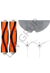 Xiaomi Vacuum Mop 2 Pro (MJST1SHW) Robot Süpürge Uyumlu 5'li Yedek Parça Seti