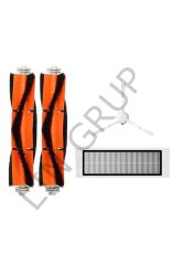 Xiaomi Vacuum Mop 2 (STYTJ03ZHM) Robot Süpürge Uyumlu 4'lü Yedek Parça Seti