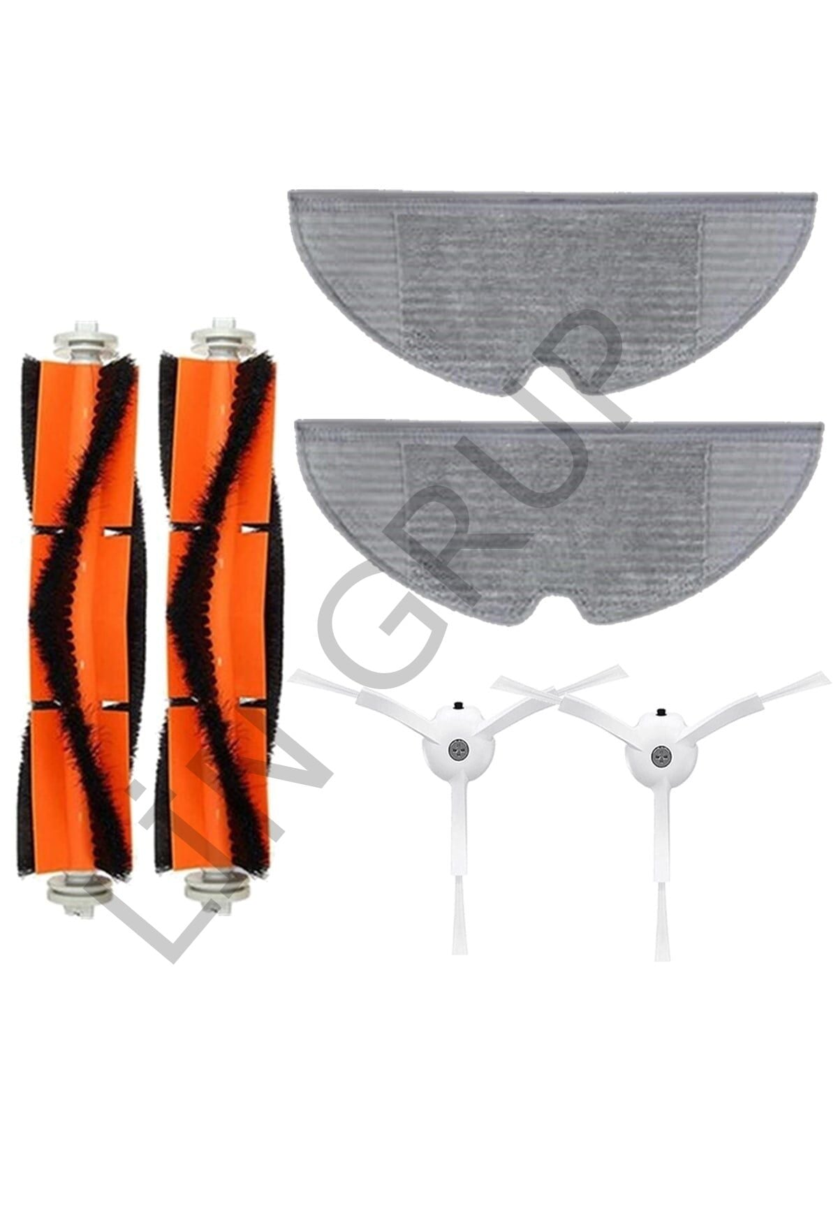 Xiaomi Vacuum Mop 2 Pro (MJST1SHW) Robot Süpürge Uyumlu 6'lı Yedek Parça Seti