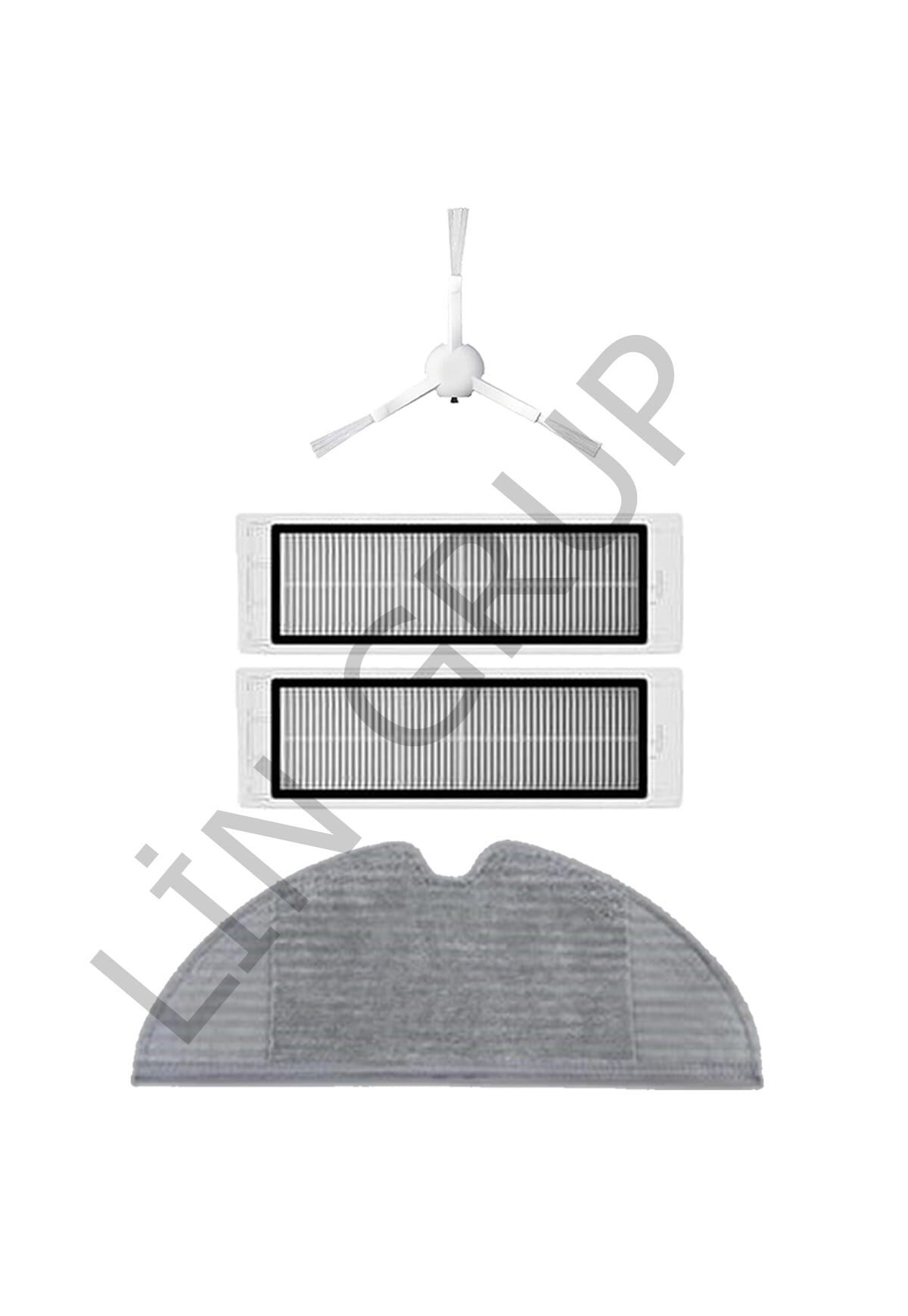 Xiaomi Vacuum Mop 2 (STYTJ03ZHM) Robot Süpürge Uyumlu 4'lü Yedek Parça Seti