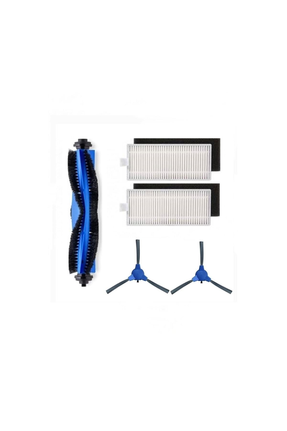 Robovac 11s 35c R500 Uyumlu Ana Fırça - Yan Fırça - Hepa Filtre 5 Li Set