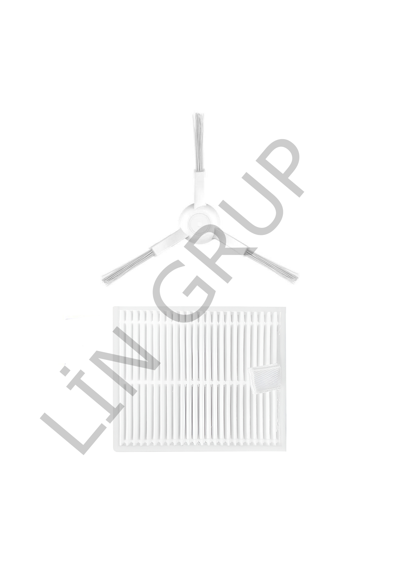 Xiaomi Mijia 3C Plus Robot Süpürge Uyumlu 2'li Yedek Parça Seti