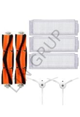 Xiaomi Vacuum Mop 2 Pro (MJST1SHW) Robot Robot Süpürge Uyumlu 7'li Yedek Parça Seti