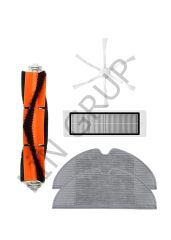 Xiaomi Vacuum Mop 2 (STYTJ03ZHM) Robot Süpürge Uyumlu 5'li Yedek Parça Seti