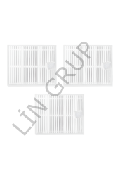 Xiaomi Mijia 3C Plus Robot Süpürge Uyumlu 3'lü Hepa Filtre - Yedek Parça Seti