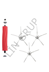 Roborock G10 Robot Süpürge Uyumlu 4'lü Yedek Parça Seti