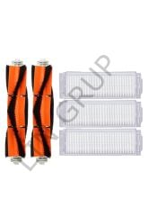 Xiaomi Vacuum Mop 2 Pro (MJST1SHW) Robot Süpürge Uyumlu 5'li Yedek Parça Seti