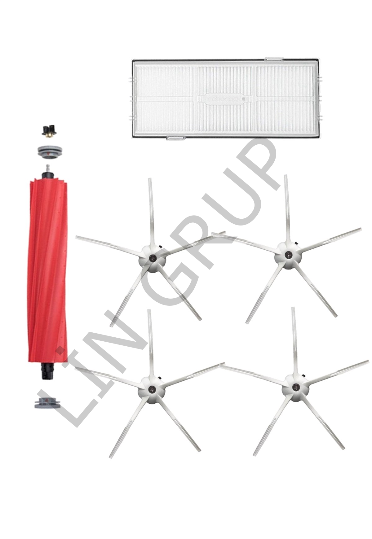 Roborock G10 Robot Süpürge Uyumlu 6'lı Yedek Parça Seti