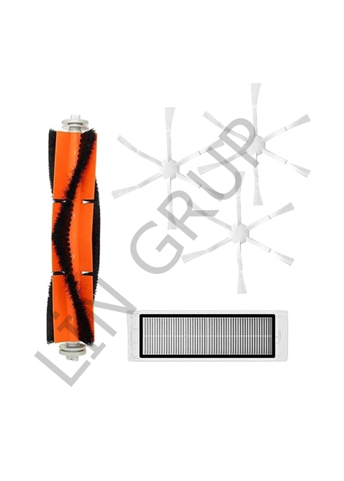 Xiaomi Vacuum Mop 2 (STYTJ03ZHM) Robot Süpürge Uyumlu 5'li Yedek Parça Seti