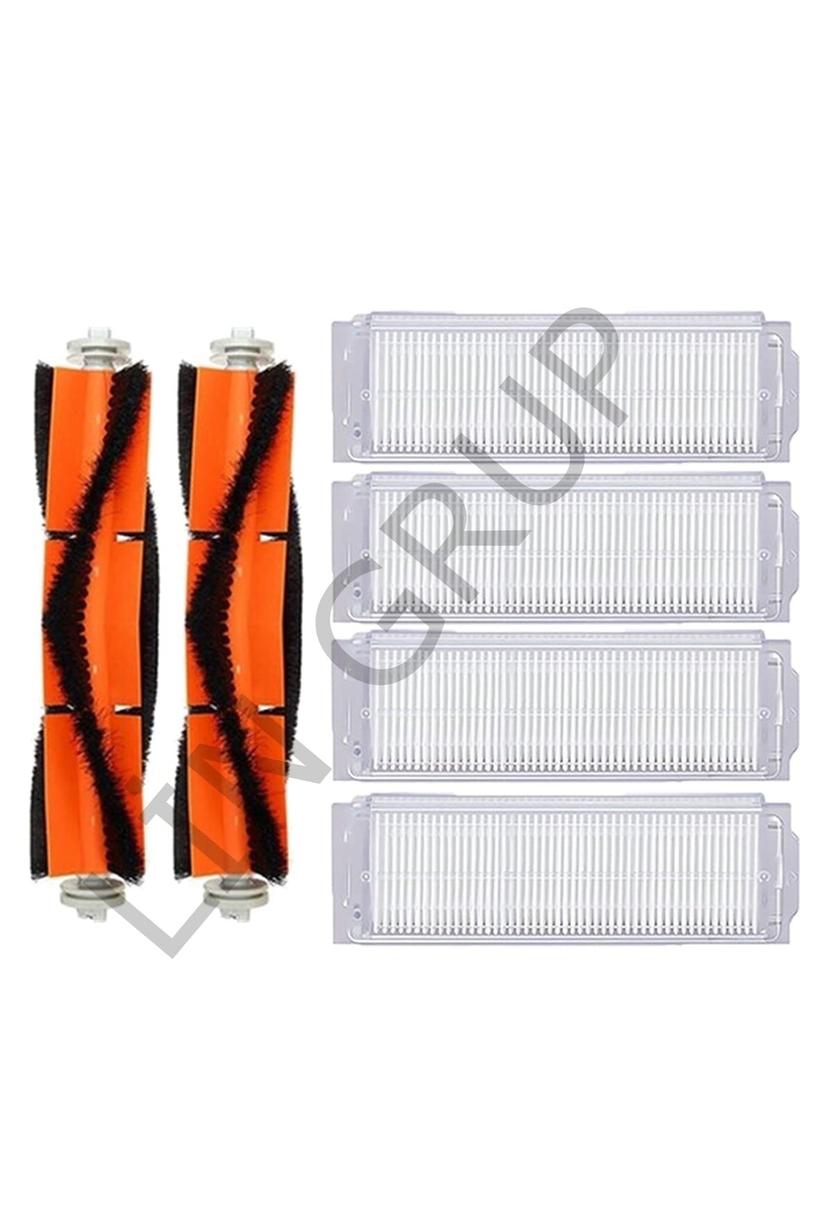 Xiaomi Vacuum Mop 2 Pro (MJST1SHW) Robot Süpürge Uyumlu 6'lı Yedek Parça Seti