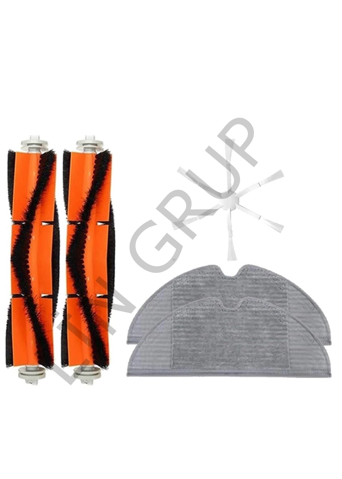 Xiaomi Vacuum Mop 2 (STYTJ03ZHM) Robot Süpürge Uyumlu 5'li Yedek Parça Seti