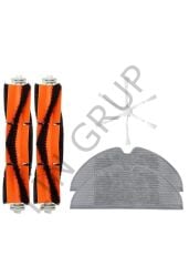 Xiaomi Vacuum Mop 2 (STYTJ03ZHM) Robot Süpürge Uyumlu 5'li Yedek Parça Seti