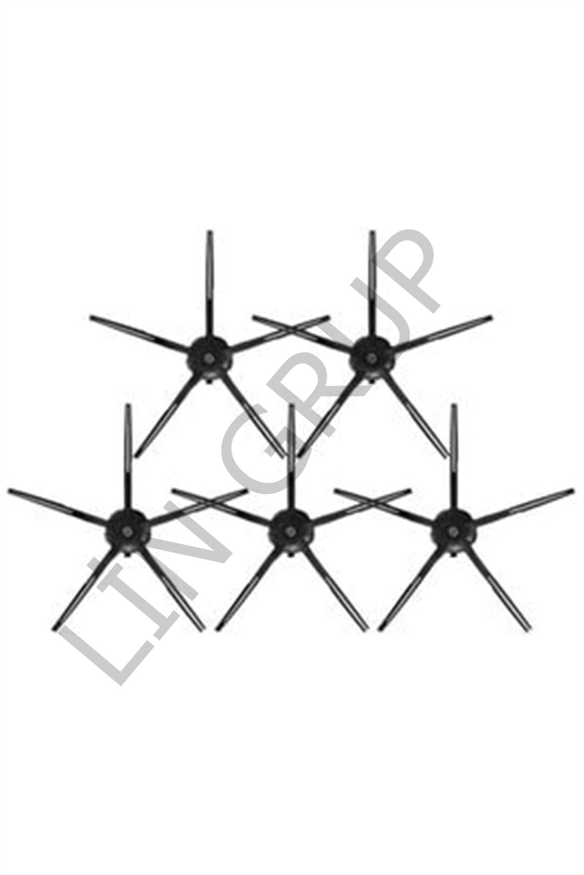 Roborock S6 Pure Robot Süpürge Uyumlu 5'li Yedek Parça Seti