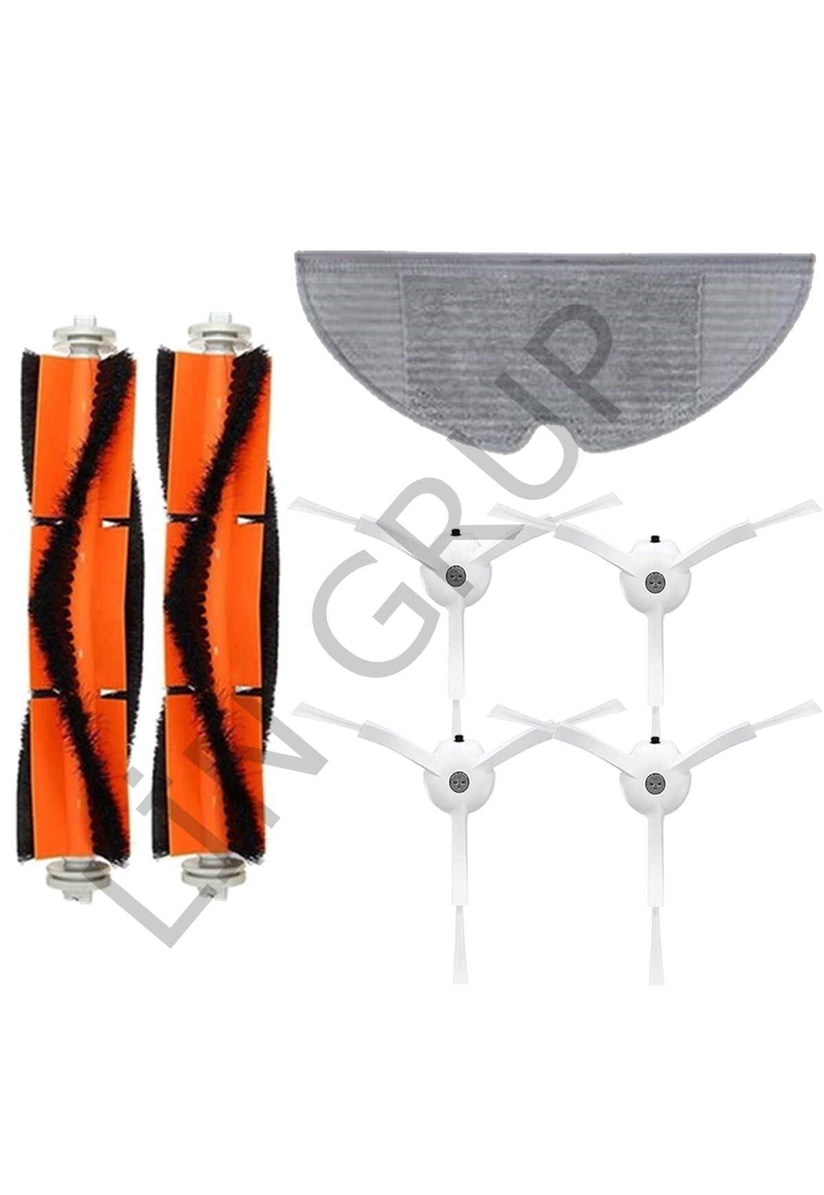 Xiaomi Vacuum Mop 2 Pro (MJST1SHW) Robot Süpürge Uyumlu 7'li Yedek Parça Seti