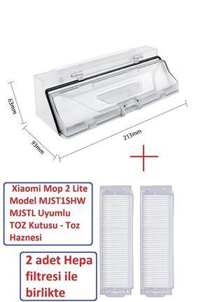 CDZ1SHW MOP 2 Lite robot süpürge uyumlu toz haznesi çöp haznesi