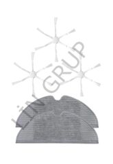 Xiaomi Vacuum Mop 2 (STYTJ03ZHM) Robot Süpürge Uyumlu 5'li Yedek Parça Seti