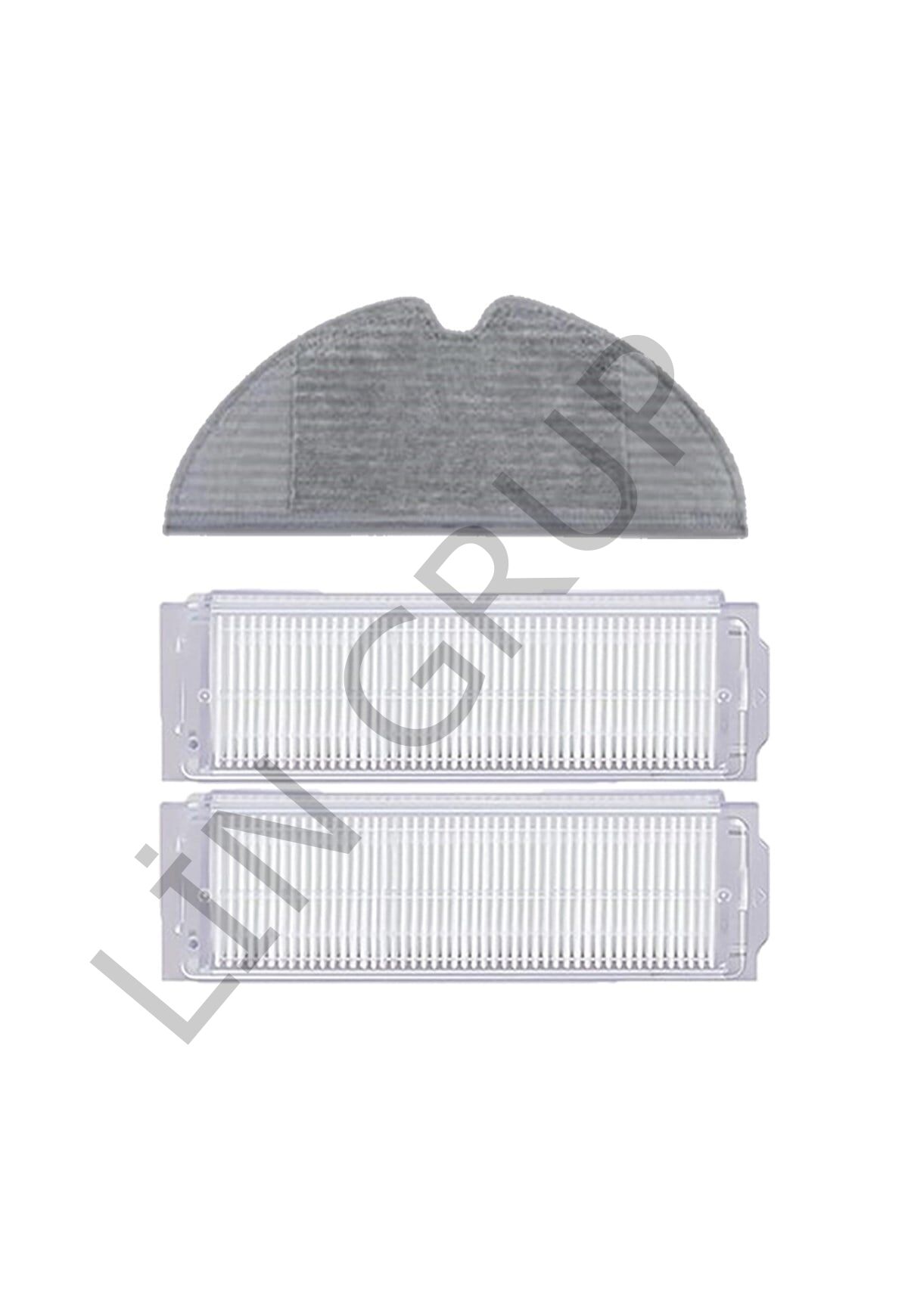 Xiaomi Vacuum Mop 2 Pro (MJST1SHW) Robot Süpürge Uyumlu 3'lü Yedek Parça Seti