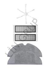 Xiaomi Vacuum Mop 2 (STYTJ03ZHM) Robot Süpürge Uyumlu 5'li Yedek Parça Seti