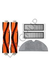 Xiaomi Vacuum Mop 2 (STYTJ03ZHM) Robot Süpürge Uyumlu 5'li Yedek Parça Seti