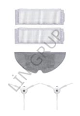 Xiaomi Vacuum Mop 2 Pro (MJST1SHW) Robot Süpürge Uyumlu 5'li Yedek Parça Seti