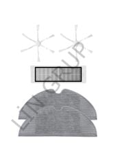 Xiaomi Vacuum Mop 2 (STYTJ03ZHM) Robot Süpürge Uyumlu 5'li Yedek Parça Seti