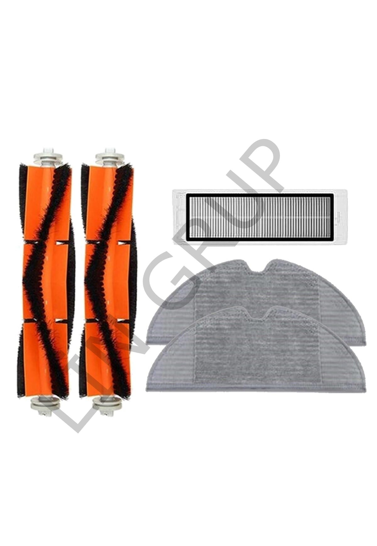 Xiaomi Vacuum Mop 2 (STYTJ03ZHM) Robot Süpürge Uyumlu 5'li Yedek Parça Seti