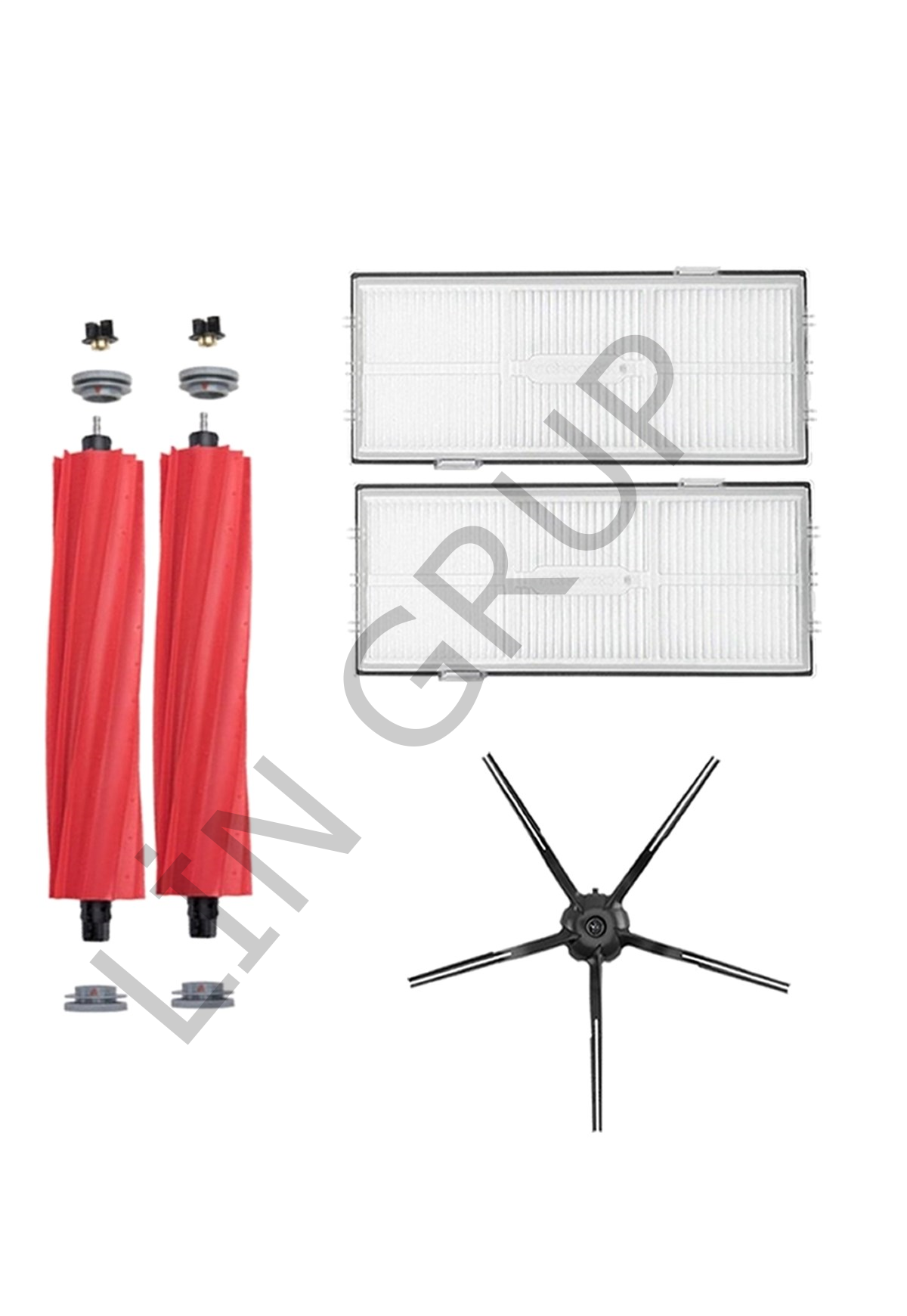 Roborock G10 Robot Süpürge Uyumlu 5'li Yedek Parça Seti