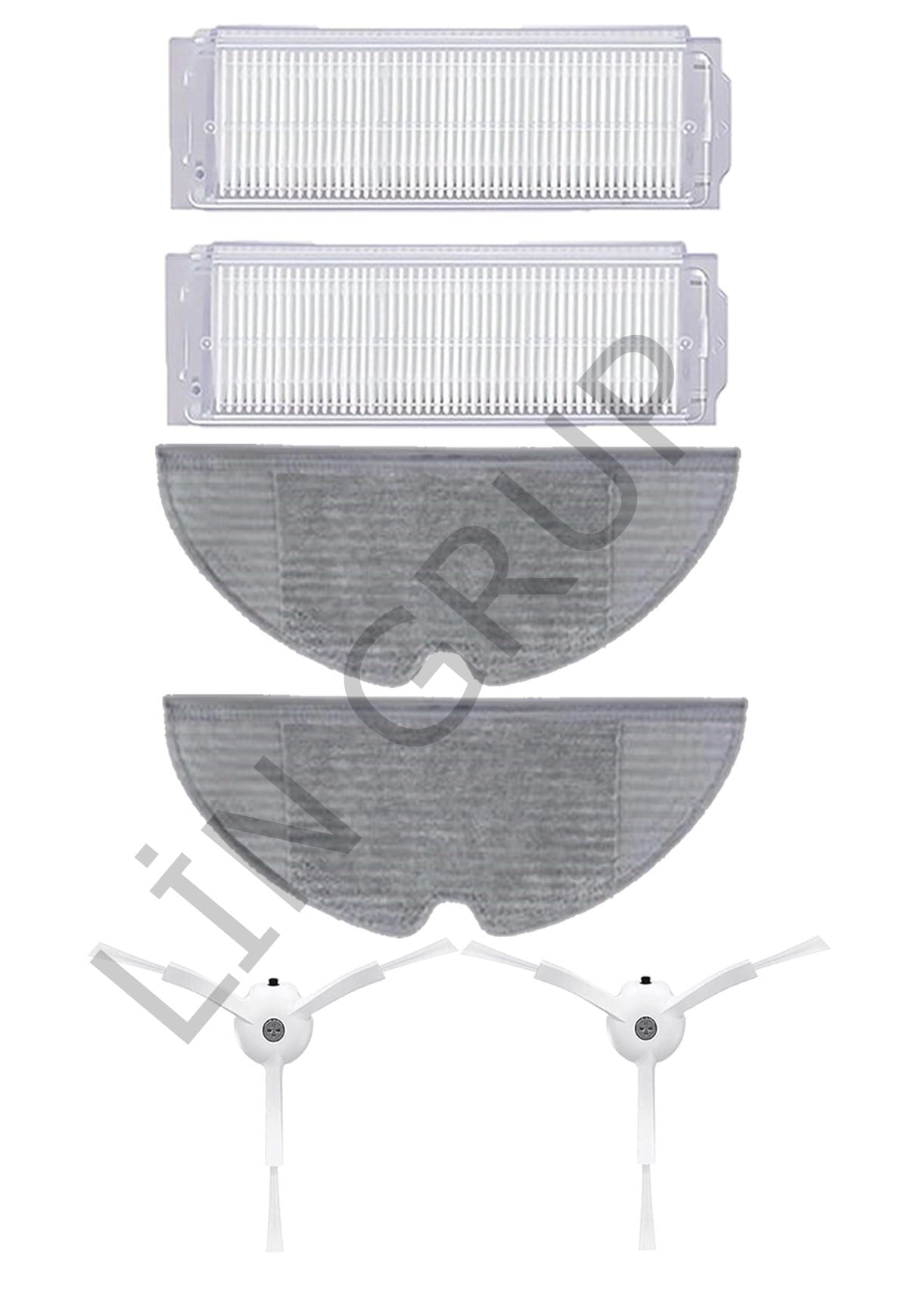 Xiaomi Vacuum Mop 2 Pro (MJST1SHW) Robot Süpürge Uyumlu 6'lı Yedek Parça Seti