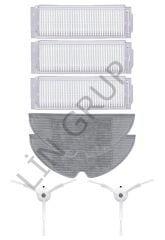 Xiaomi Vacuum Mop 2 Pro (MJST1SHW) Robot Süpürge Uyumlu 7'li Yedek Parça Seti