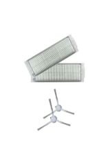 Vacuum Mop Pro Seti: 2 Adet Hepa Filtre - 2 Adet Yan Fırça