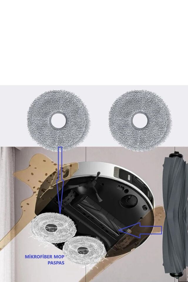 Dreame Bot X20 Pro X20 Plus + L20 Ultra Uyumlu yedek parça