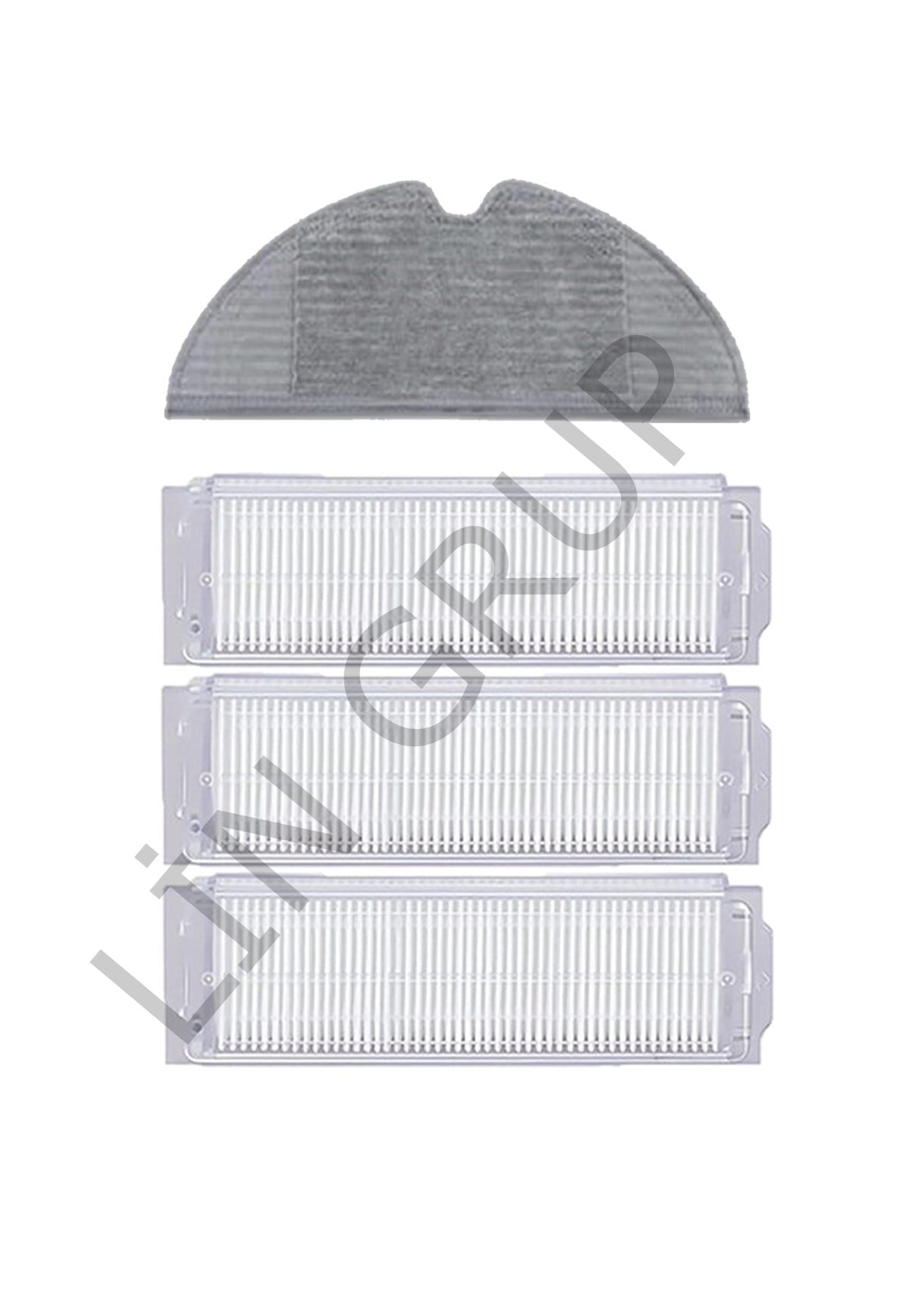 Xiaomi Vacuum Mop 2 Pro (MJST1SHW) Robot Süpürge Uyumlu 4'lü Yedek Parça Seti