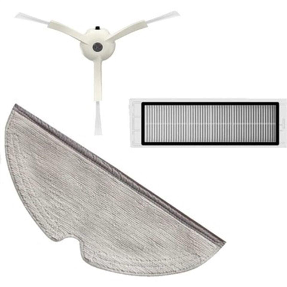 Roborock S50/S55 Robot Süpürge Uyumlu 3'lü Yedek Parça Seti