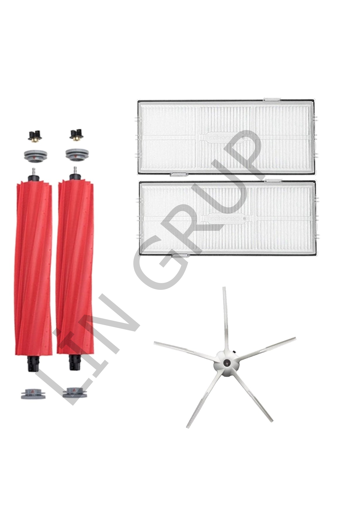 Roborock S7 Pro Ultra Robot Süpürge Uyumlu 5'li Yedek Parça Seti