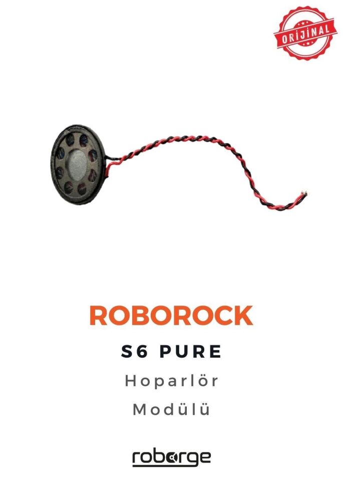 Roborock S6 Pure Robot Süpürge Uyumlu Hoparlör Modülü - Orijinal Ürün
