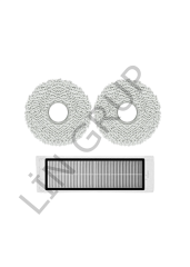 Xiaomi S20+ Robot Süpürge Hepa Filtre ve 2li Mop Bezi