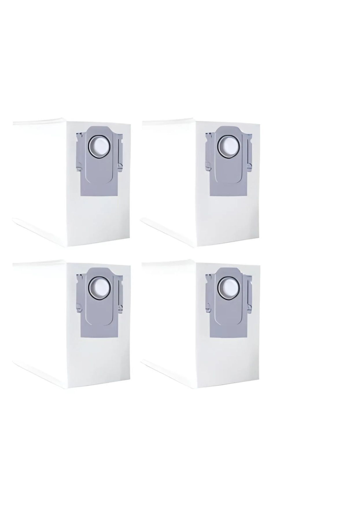Roborock SAROS 10 model S90VER uyumlu robot süpürge Toz Torbası 4 Adet